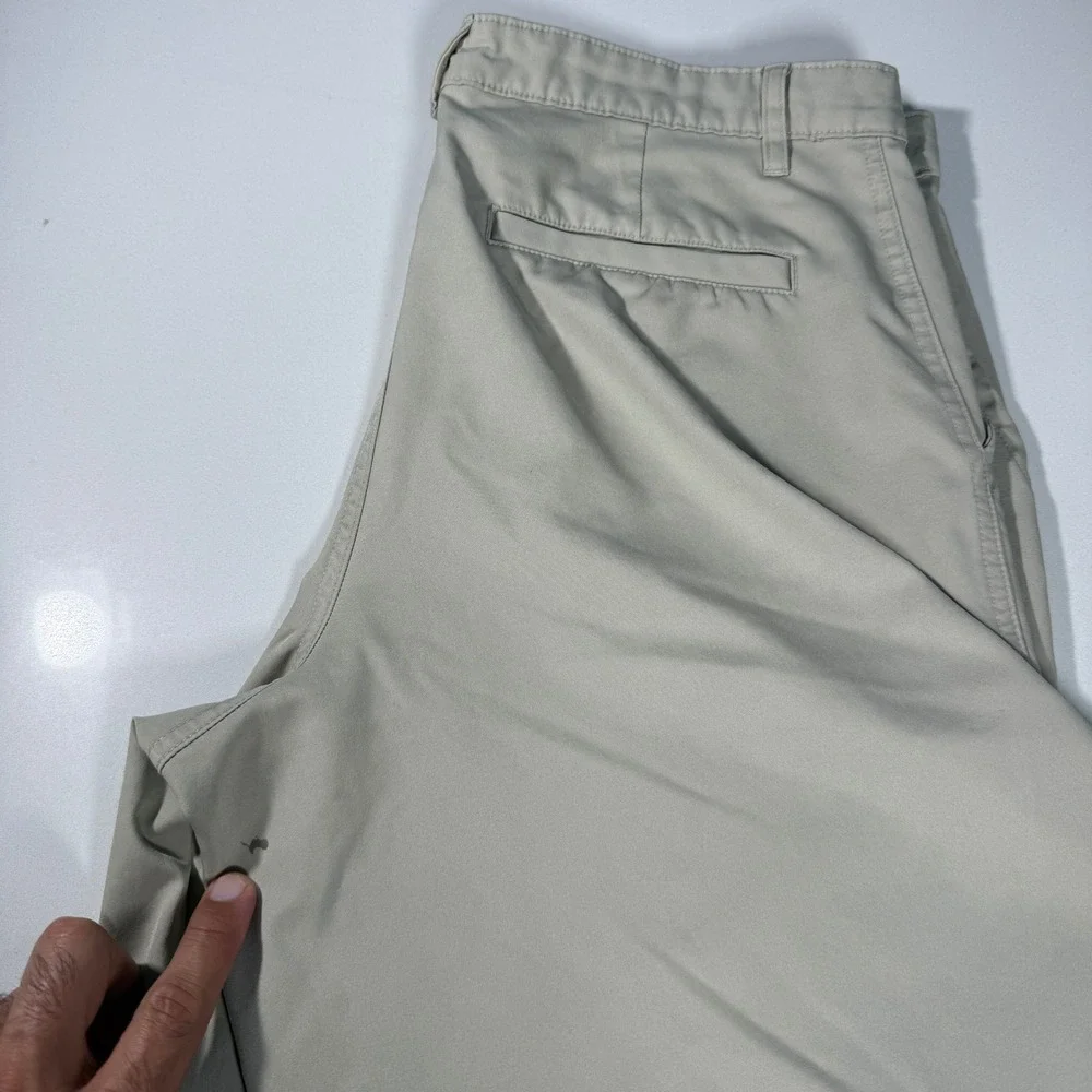 Champion Mens Khaki Golf‎ Shorts Tan Size 36W Polyester